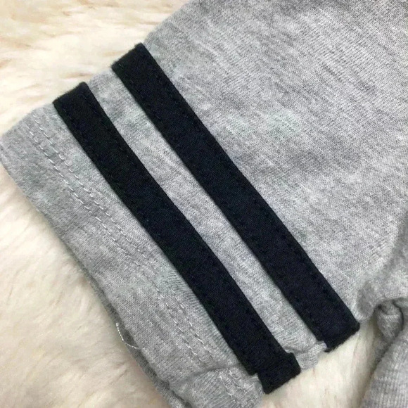 Hudson Hooded T-Shirt Grey & Black Size 3T - Picture 13 of 16